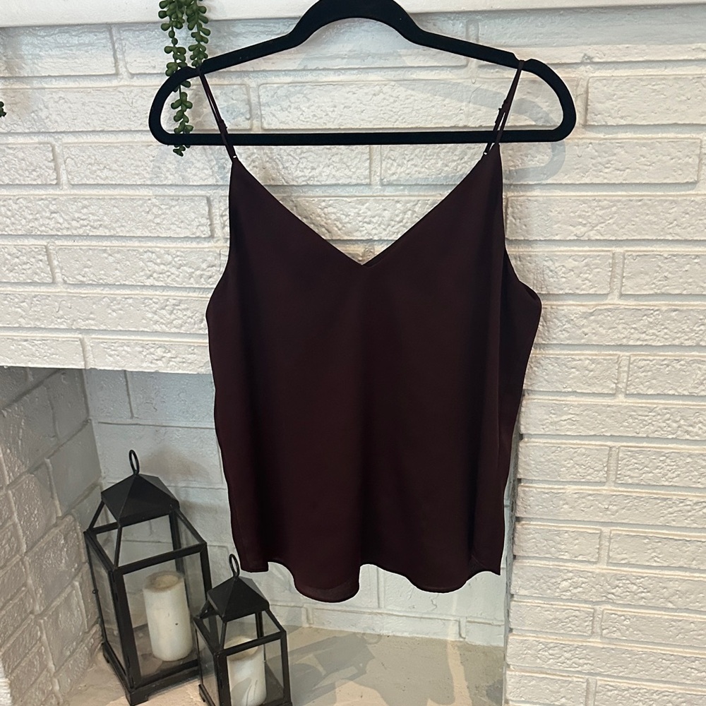 Express Burgundy Camisole Top